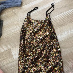 Free people intimates sequin slip